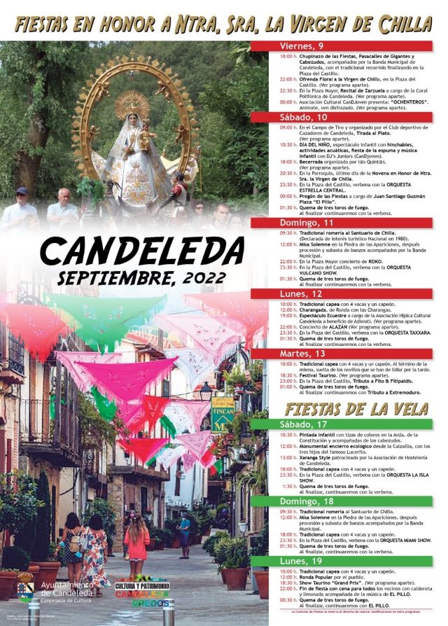 Romería de Nuestra Señora de Chilla 2022 Candeleda